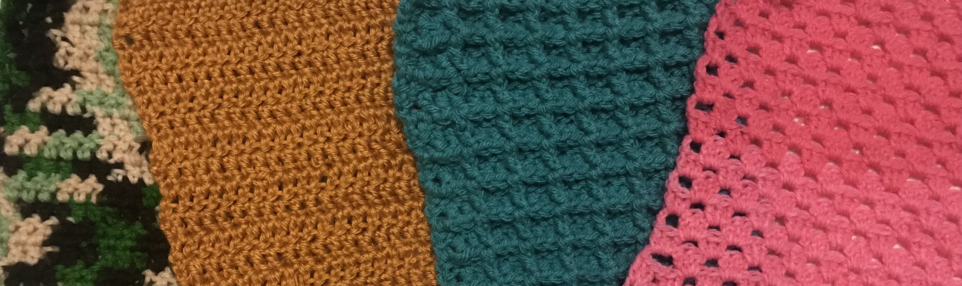 Image of crochet rectangles